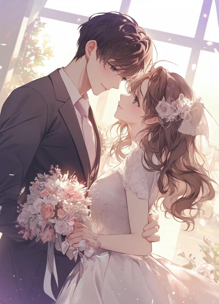 hình wedding anime