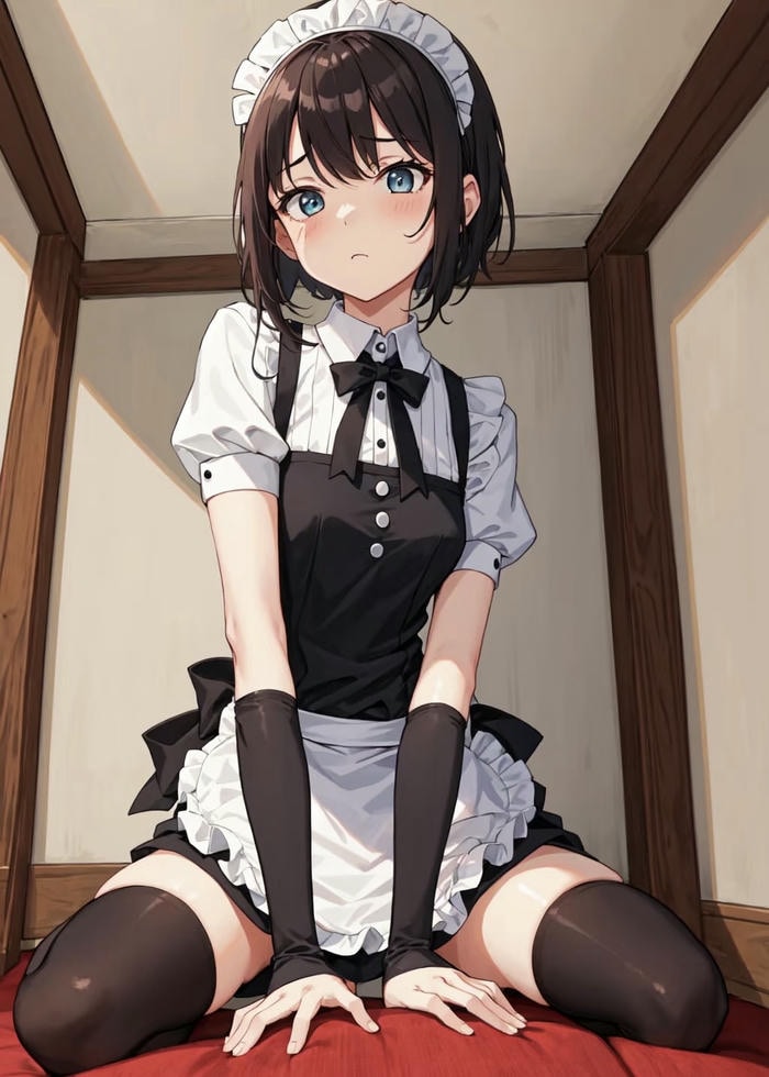 maid girl đáng yêu