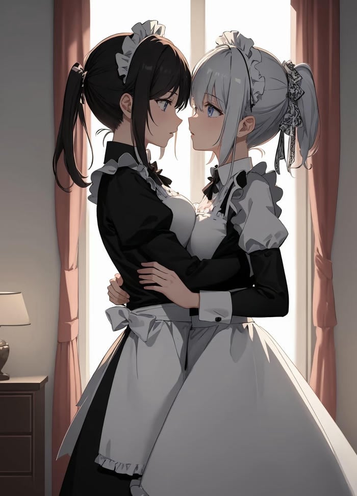 những hình anime bách hợp tình cảm