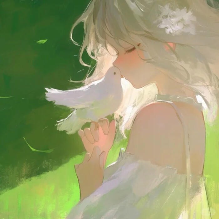 Ảnh anime girl cá tính mạnh mẽ cuốn