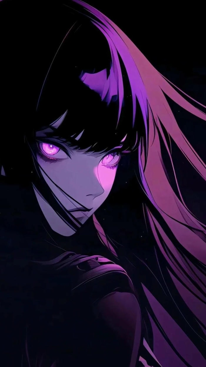 Ảnh anime girl cá tính vẻ ngoài mạnh