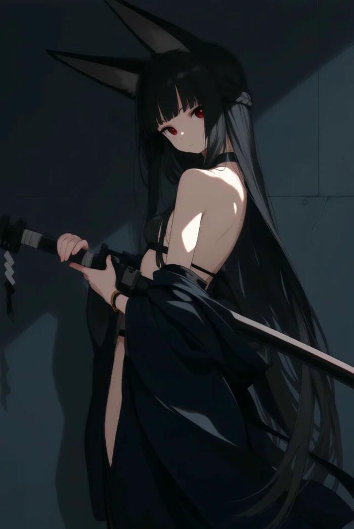 Ảnh anime girl lạnh lùng không cảm xúc