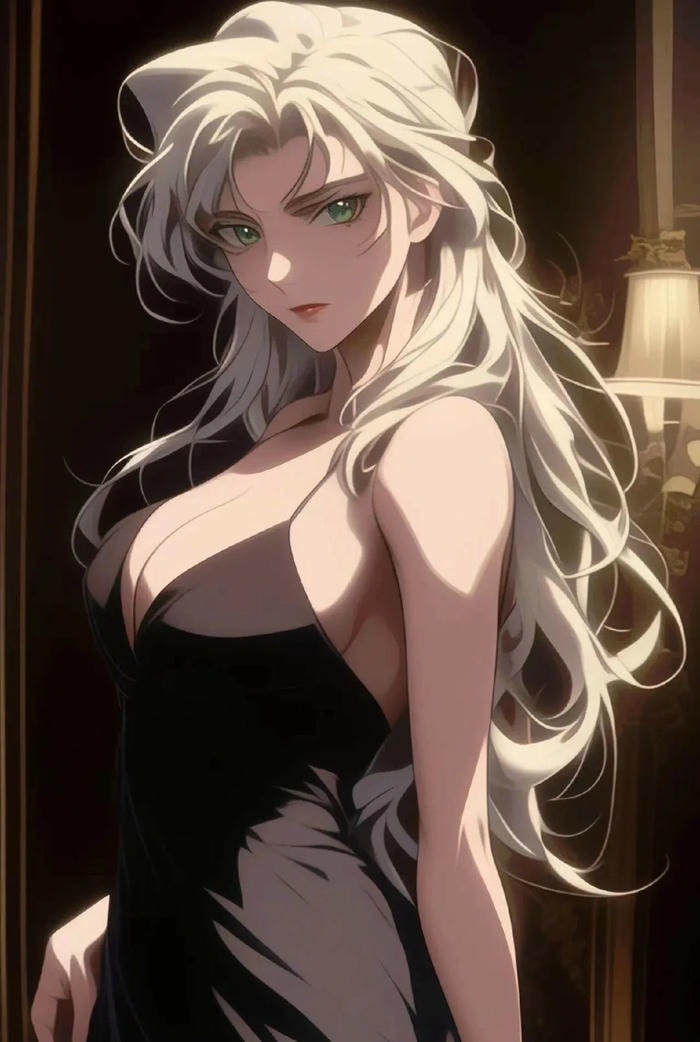 Ảnh anime girl lạnh lùng nét kiêu