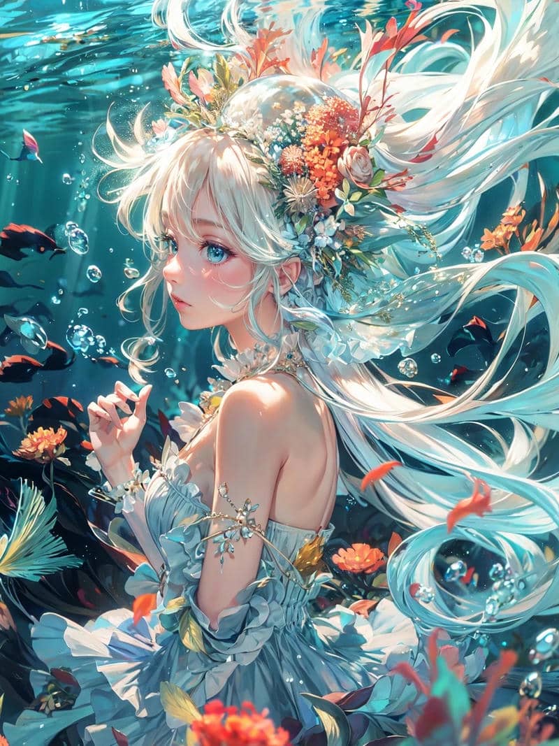 Ảnh anime nữ cổ trang nét đẹp xưa