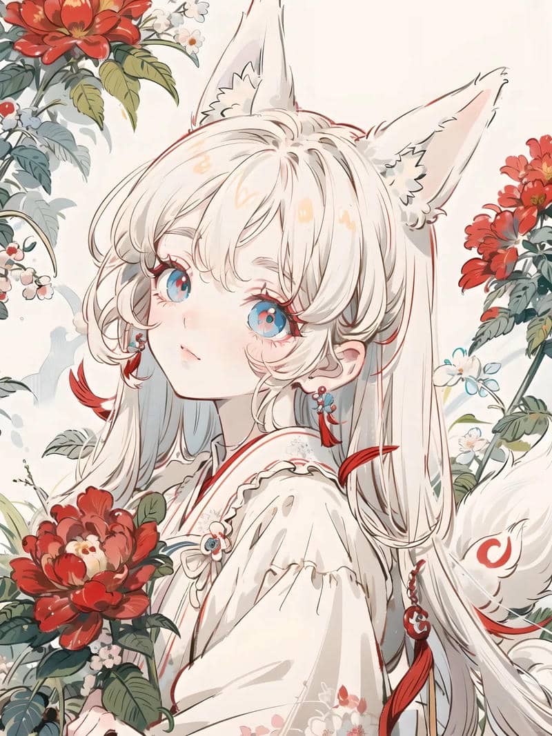 Ảnh anime nữ cổ trang phong thái xưa