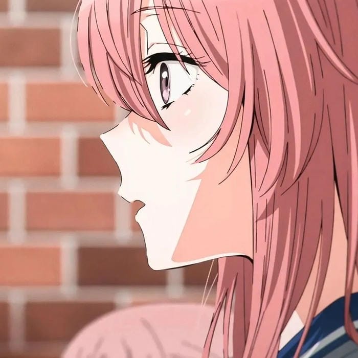 Ảnh anime nữ tóc hồng nét trong