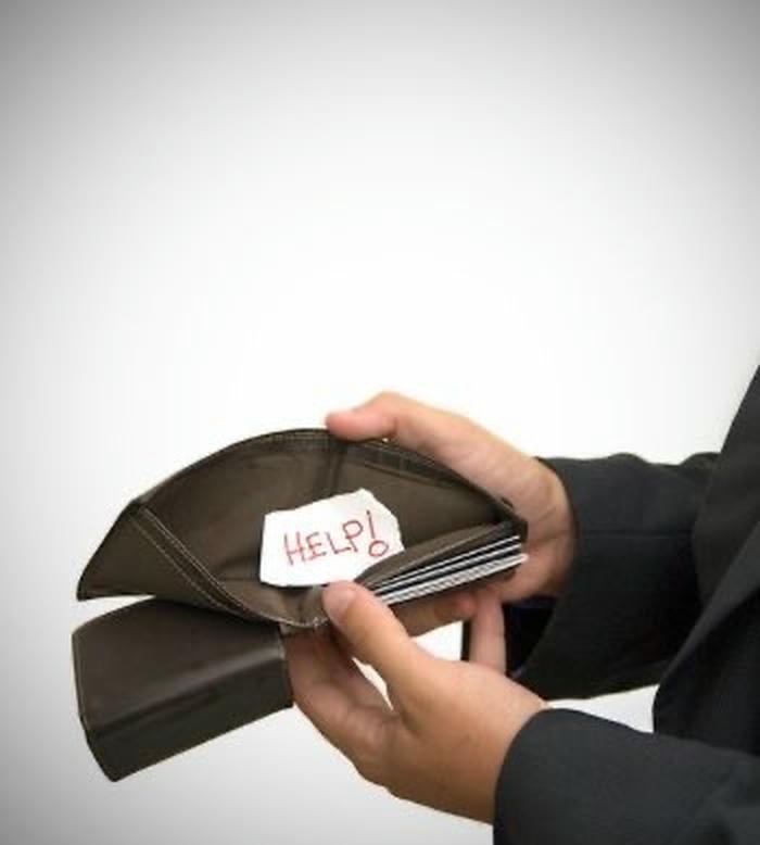 Ảnh meme ví rỗng troll vui