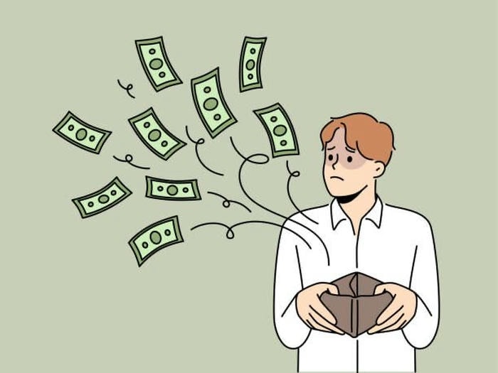 Ảnh ví rỗng gây cười mạnh