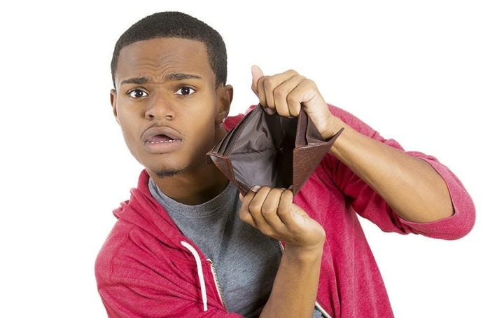 Các ảnh chế ví rỗng meme vui