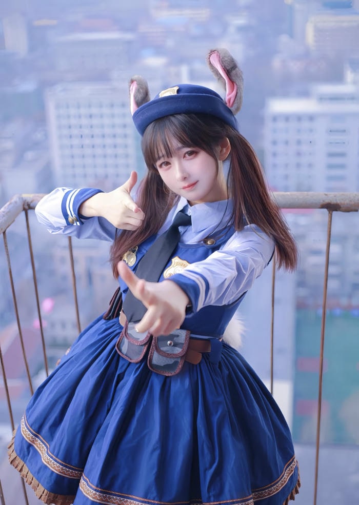 Cosplay anime cute tông pastel nhẹ nhàng