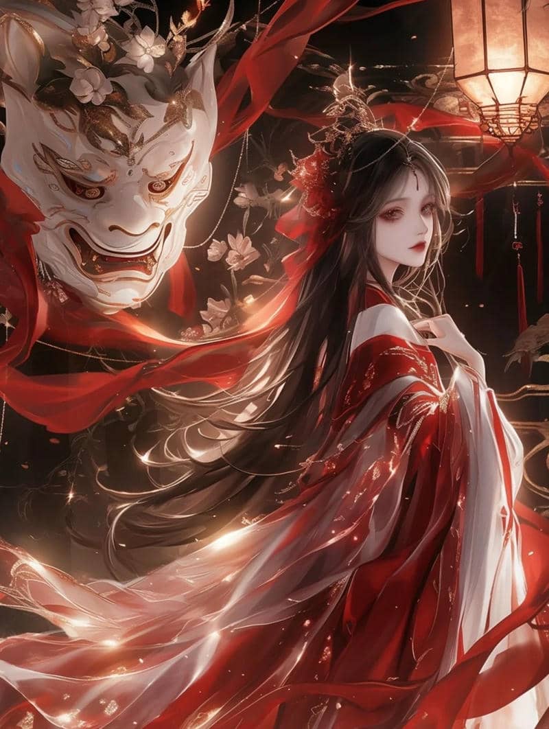 Hình ảnh anime nữ cổ trang tinh tế