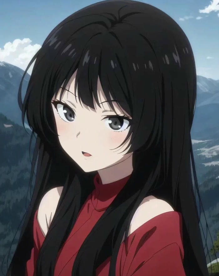 Hình anime nữ lạnh lùng 4k