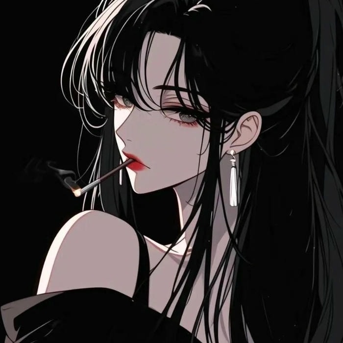 Nhân vật anime nữ cá tính sắc lạnh