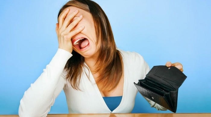 Những ảnh meme ví rỗng gây cười