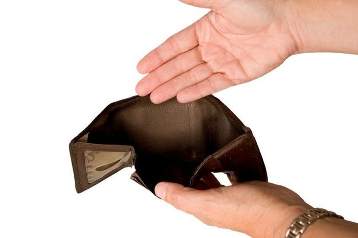 Những ảnh ví rỗng meme dí dỏm