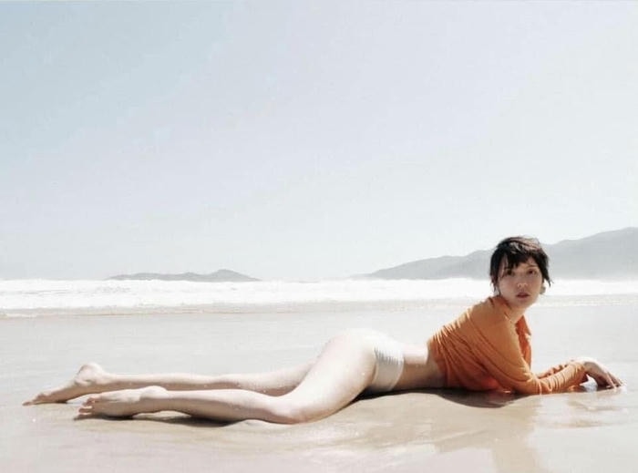 ảnh Hải Tú trên biển