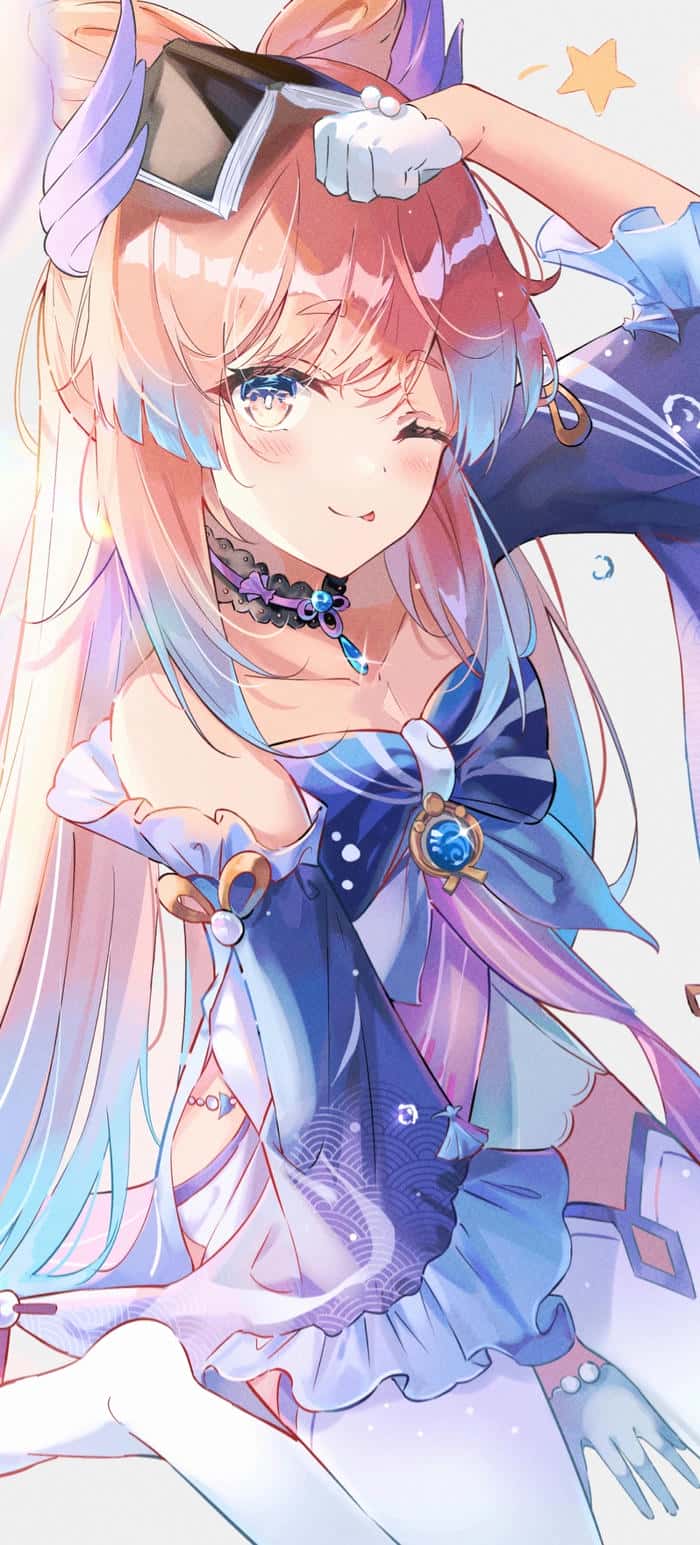 ảnh anime girl mùa hè