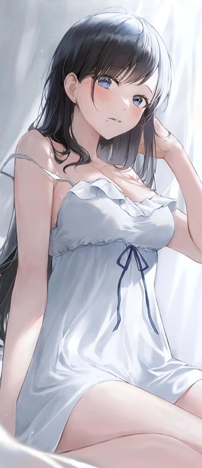 ảnh anime girl ngoài trời