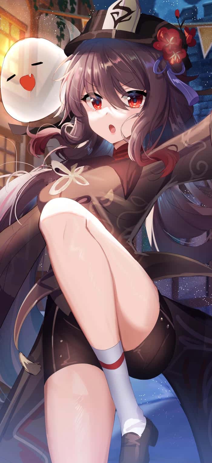 ảnh anime nữ buộc tóc cute