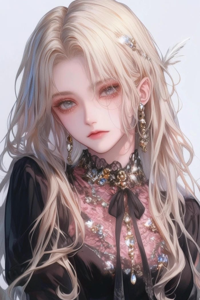 ảnh anime nữ buồn day dứt