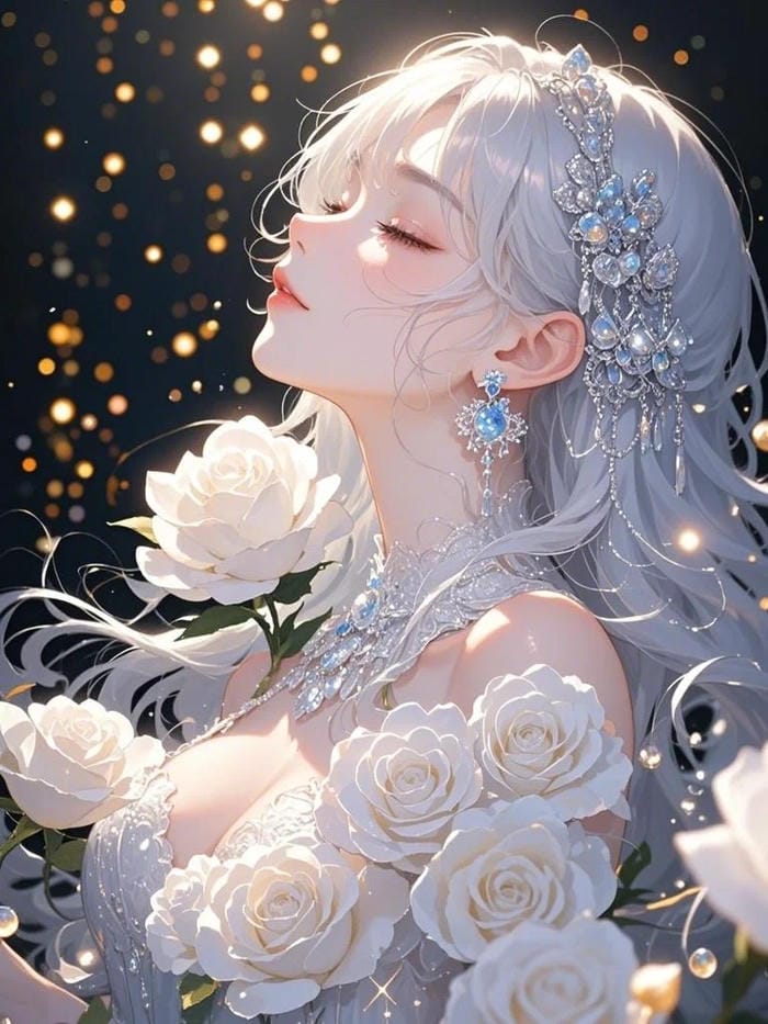 ảnh anime nữ buồn trong phòng