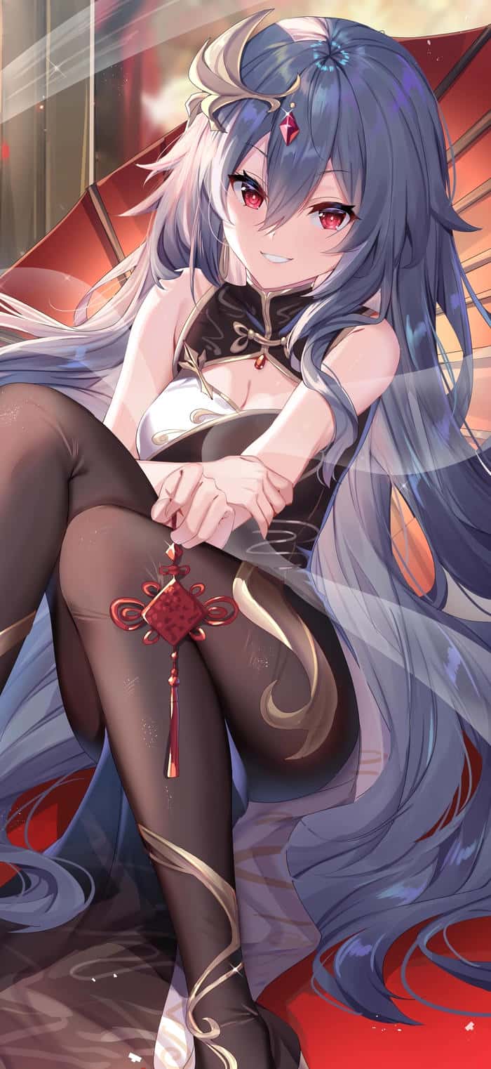 ảnh anime nữ ngoài trời dễ thương