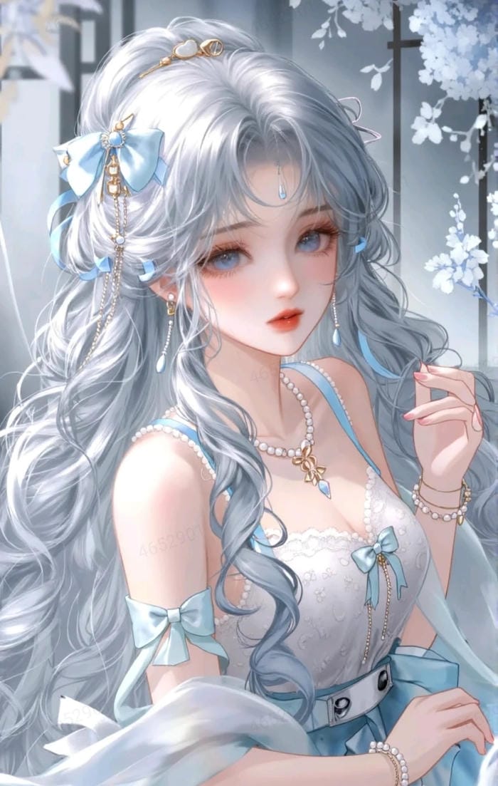 ảnh anime nữ rơi nước mắt