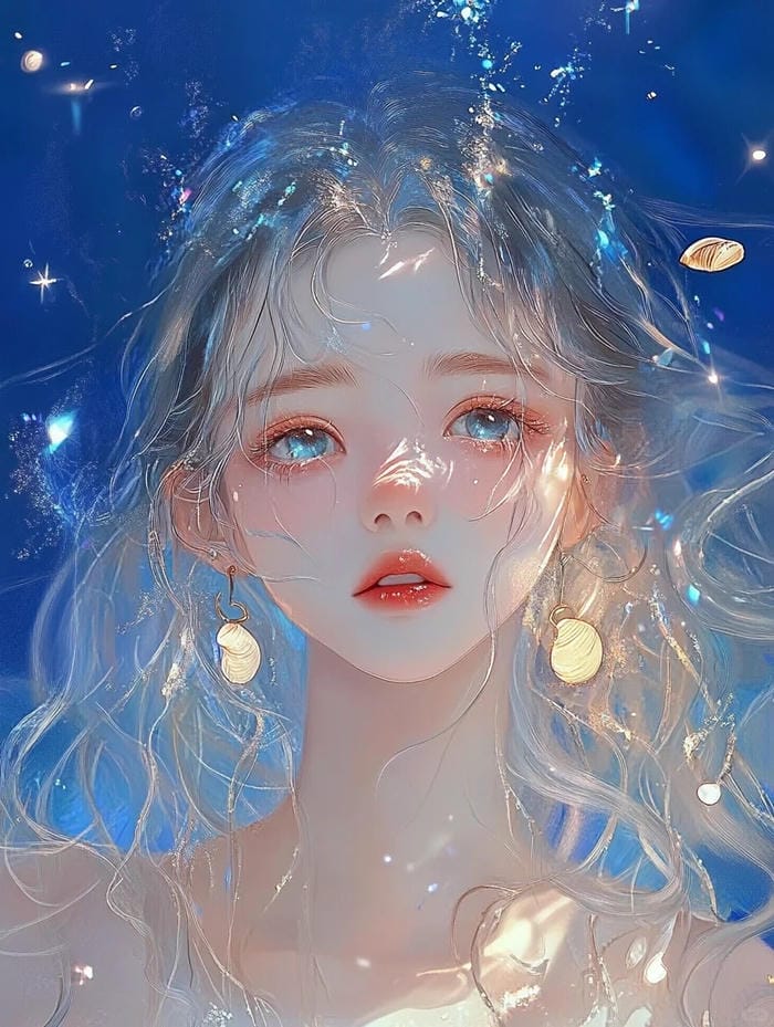 ảnh anime nữ tâm trạng