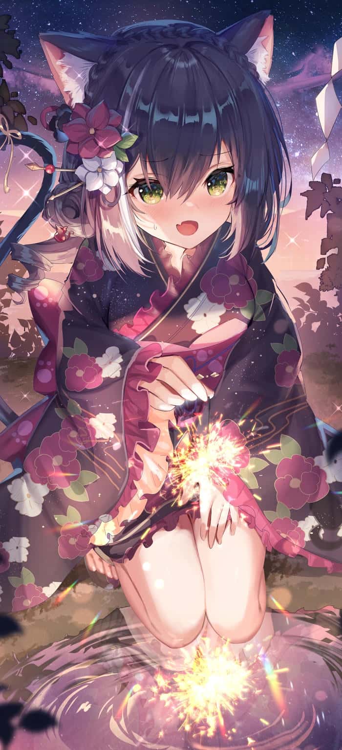 ảnh anime nữ thanh lịch