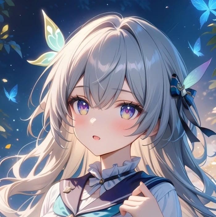 ảnh avatar anime nữ buồn nhẹ