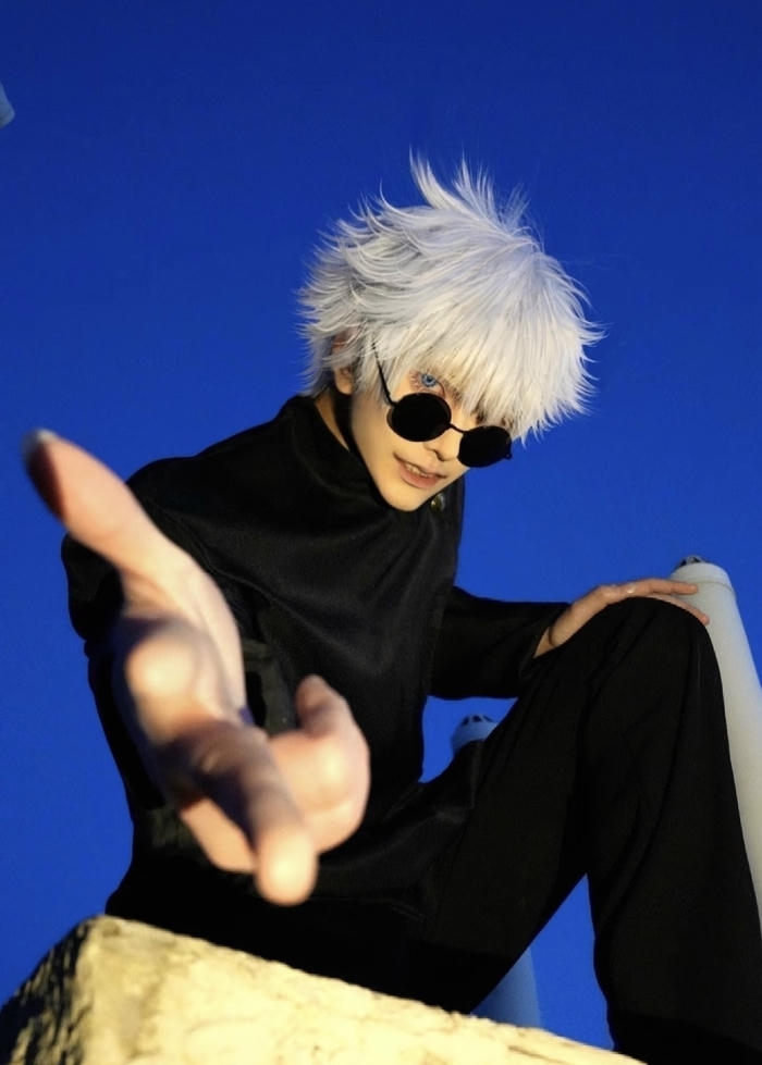 ảnh cosplay anime gojo đẹp trai