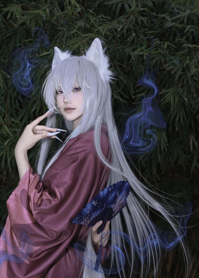 ảnh cosplay anime tomoe