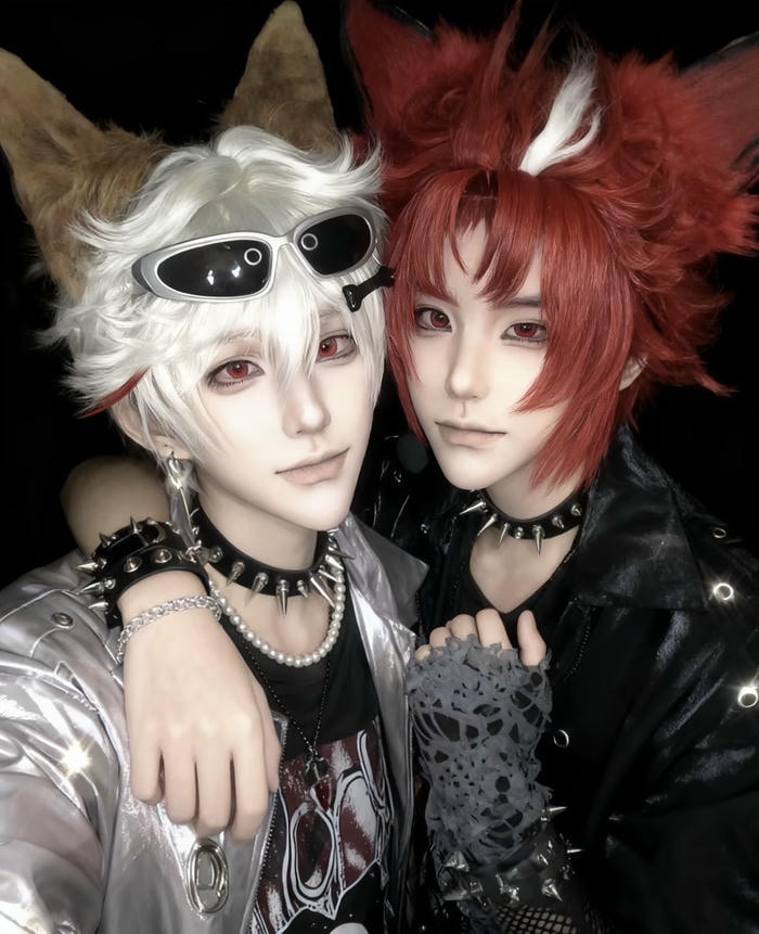 ảnh cosplay đam mỹ đôi nam