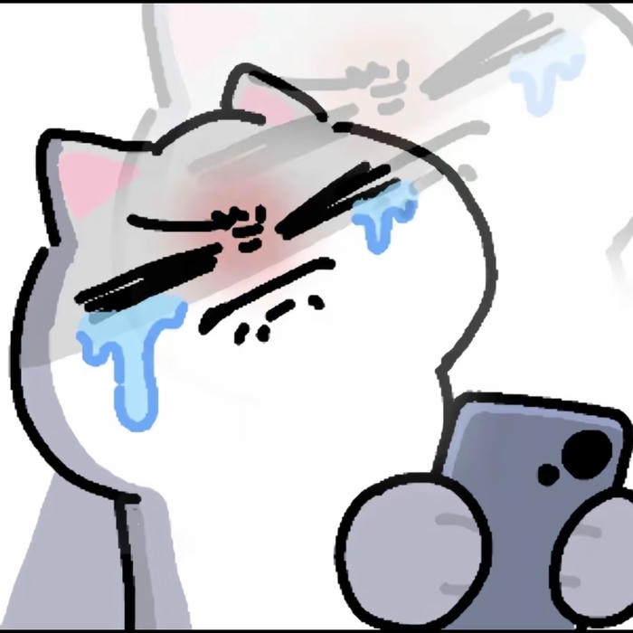 ảnh mèo vô tri kiểu anime