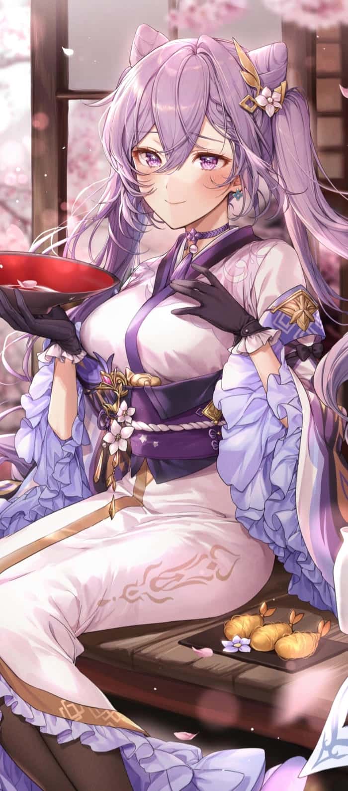 anime girl background