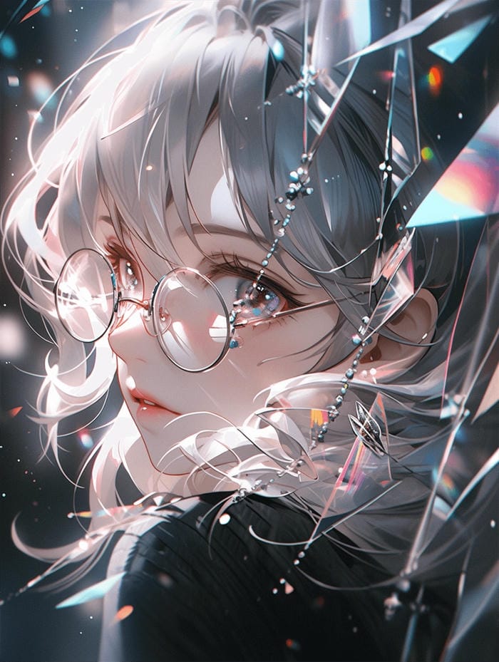 anime girl sad moment