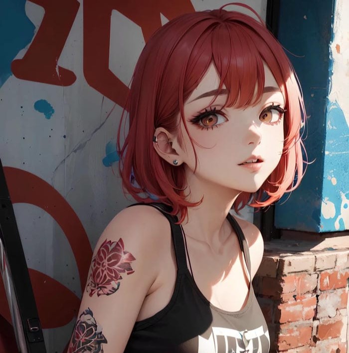 avatar anime girl thanh lịch