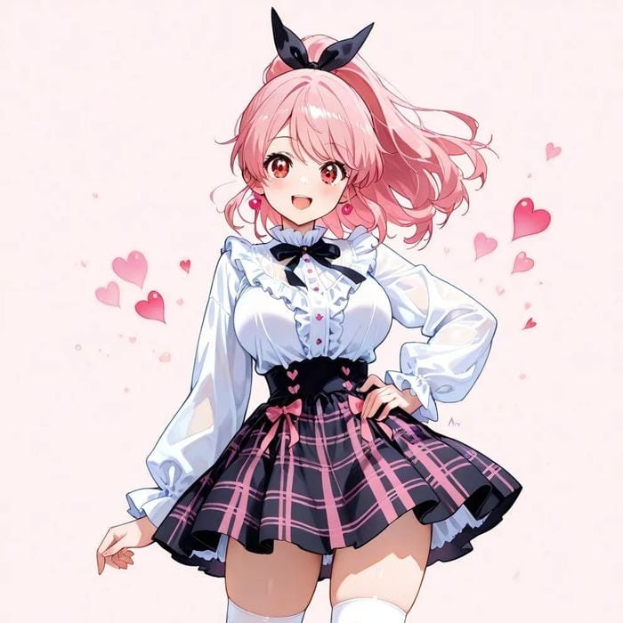 avatar anime girl tóc trắng đẹp