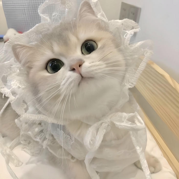 avatar mèo đơ ngộ nghĩnh