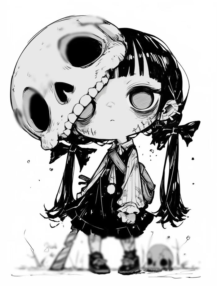 avatar trắng đen buồn đẹp