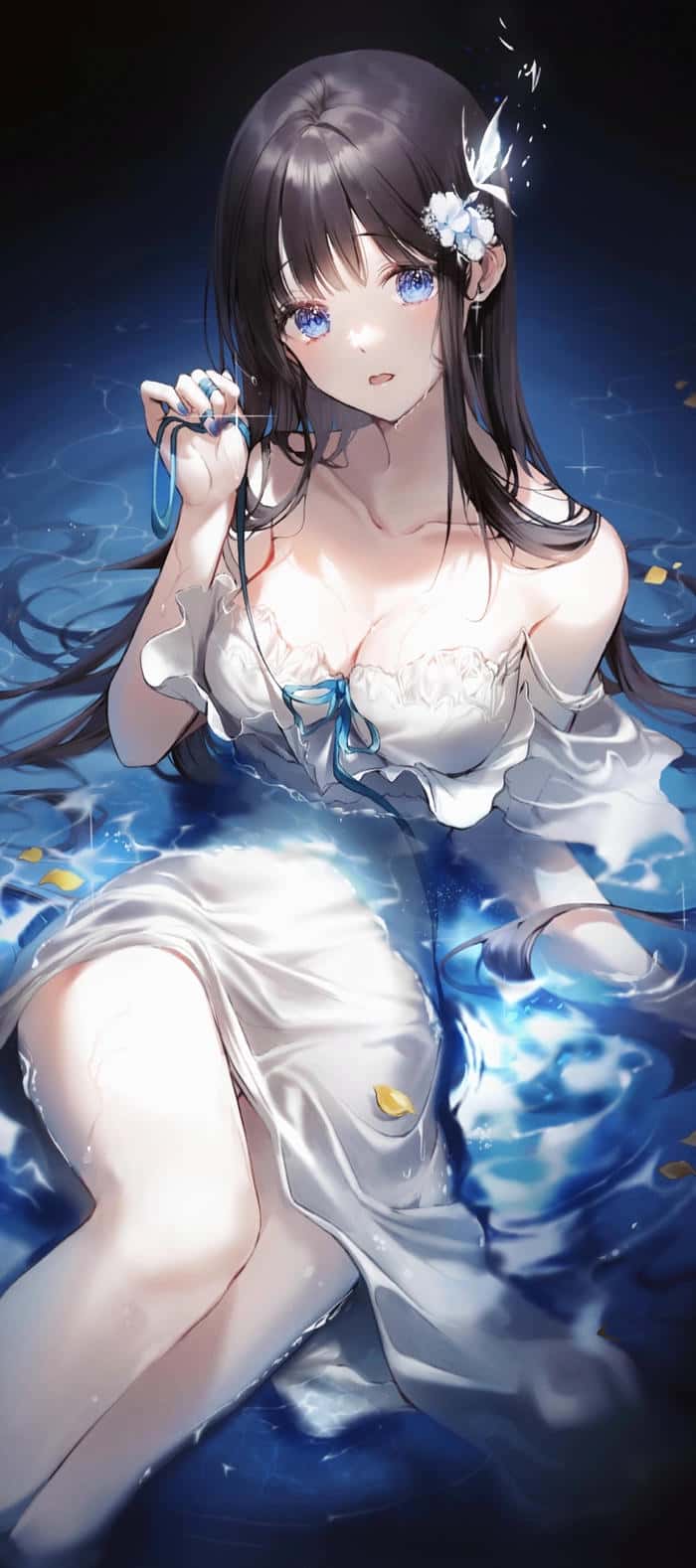 background anime nữ cute