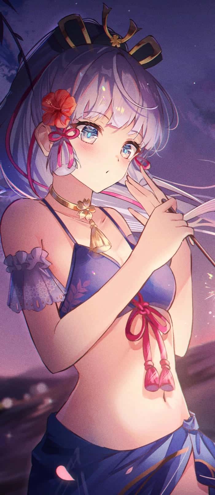 background anime nữ nghệ sĩ