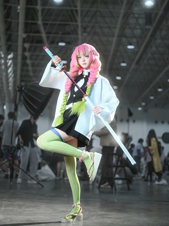 cosplay Mitsuri Kanroji