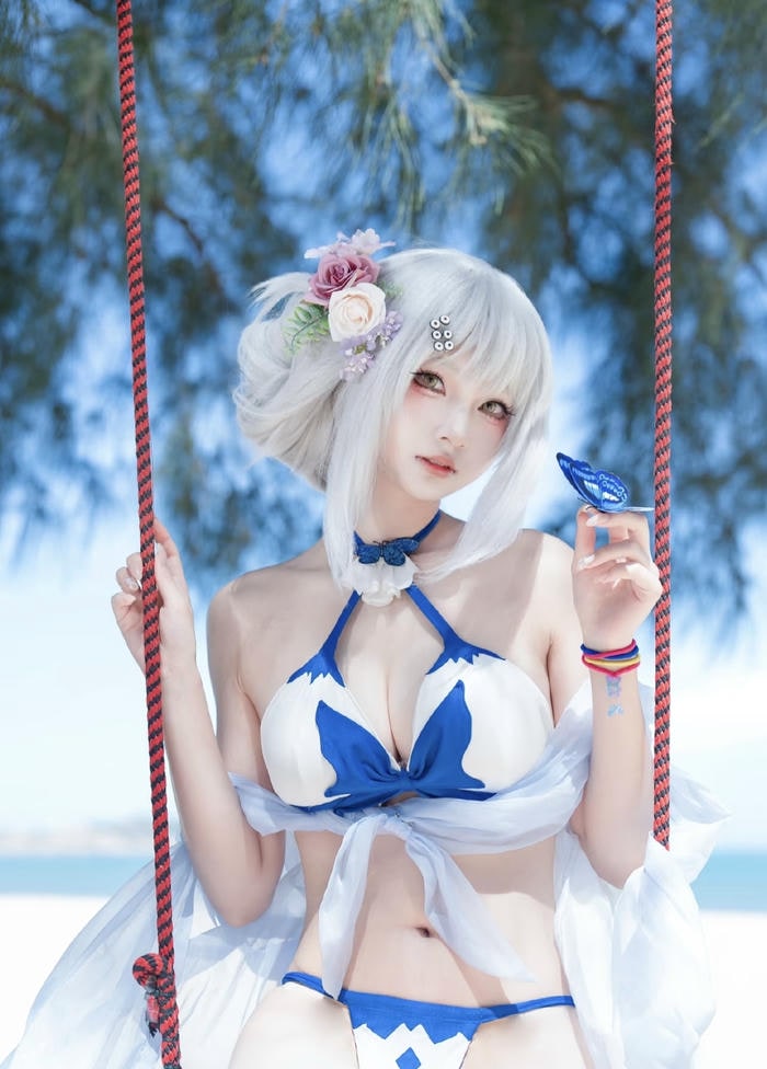 cosplay gái xinh bikini tươi tắn