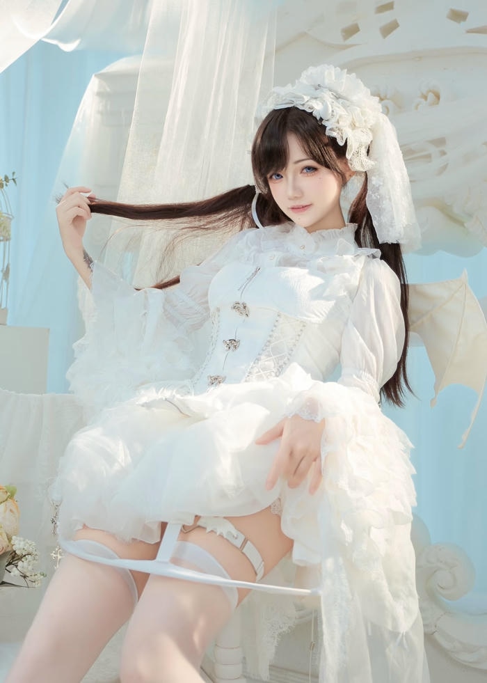 gái xinh cosplay concept kawaii