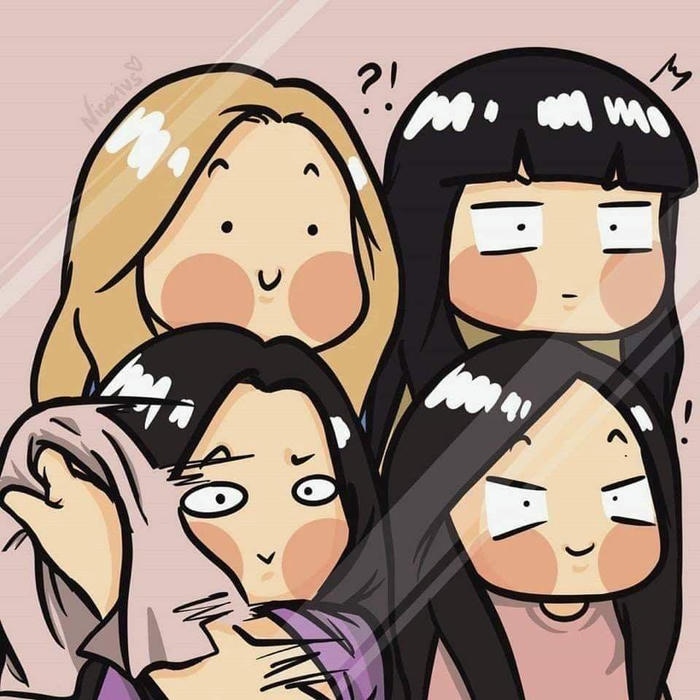 hình ảnh blackpink chibi nét vẽ hoạt hình