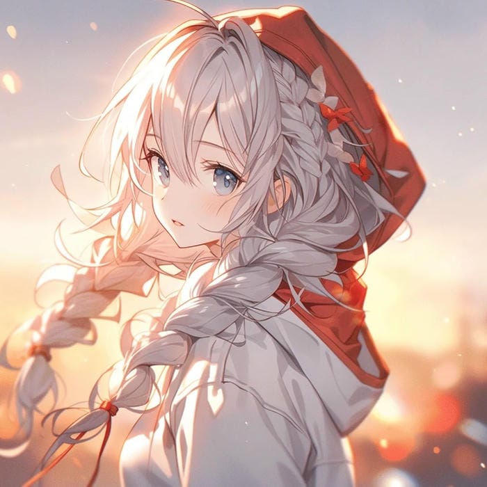 hình anime girl mùa hè