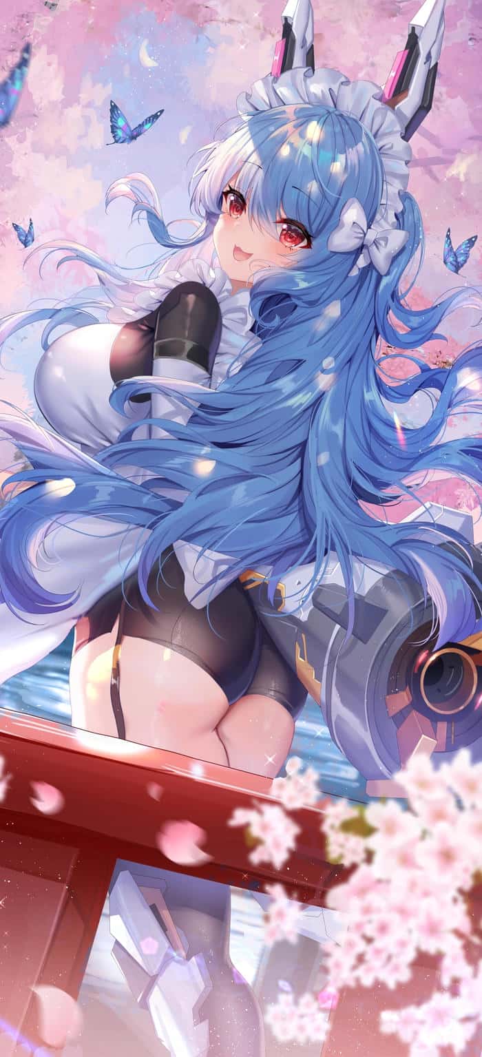 hình anime girl phóng khoáng