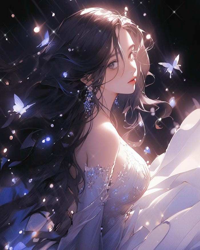 hình anime girl trầm lặng