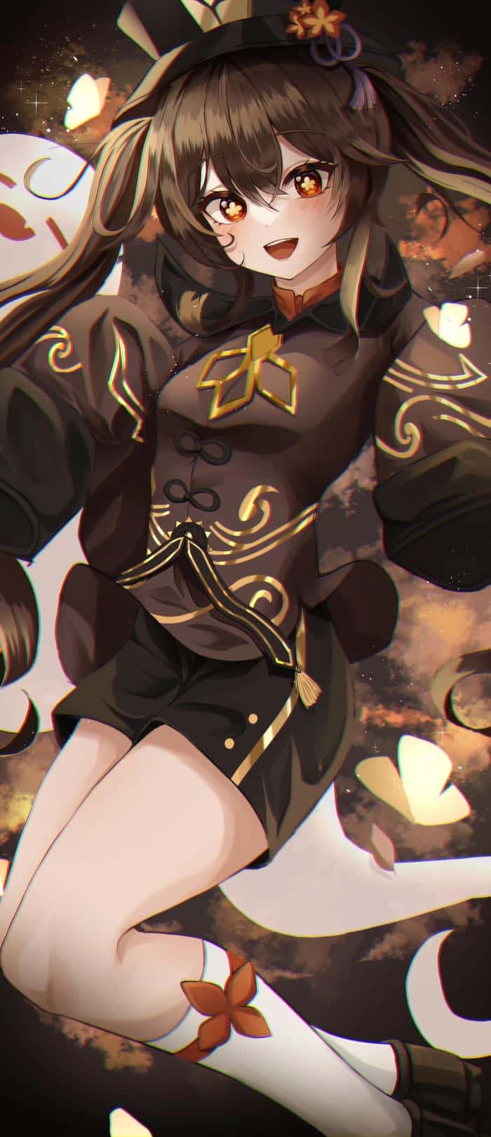 hình anime nữ nụ cười xinh